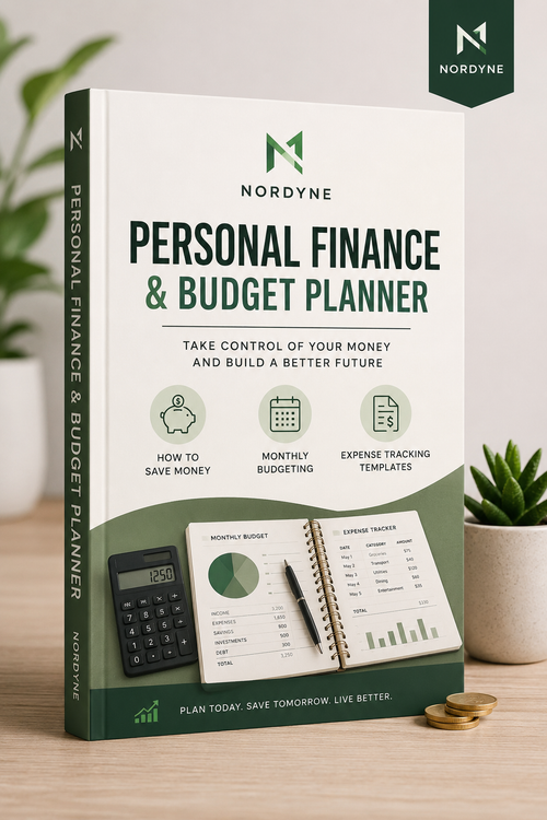 e-Book- Personal Finance & Budget Planner